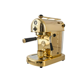 Luxury Gold Espresso Machine: Professional Coffee Brewing Equipment