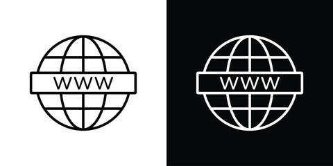 Website icon Illustration. Vector Graphic. EPS 10