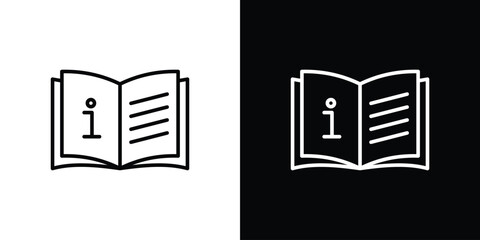 User guide icon Illustration. Vector Graphic. EPS 10