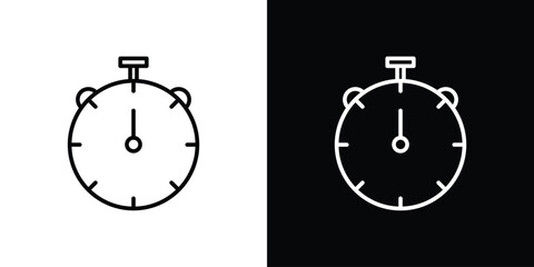 Timer icon Illustration. Vector Graphic. EPS 10