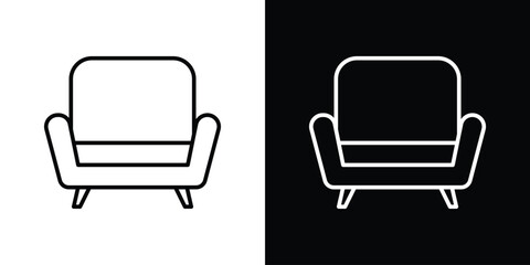 Sofa icon Illustration. Vector Graphic. EPS 10