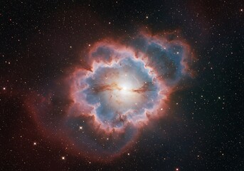 Cosmic Bloom: Celestial Heartbeat