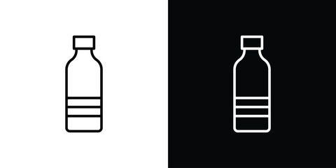 Bottle icon Illustration. Vector Graphic. EPS 10