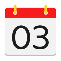 03rd of the calendar pack