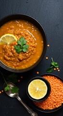 Golden Lentil's Embrace