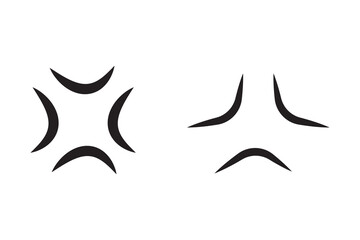 angry symbol