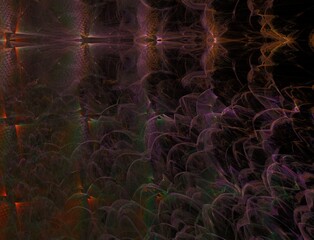 Imaginatory fractal abstract background Image