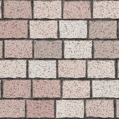 Obraz premium Abstract concrete brick wall seamless background.