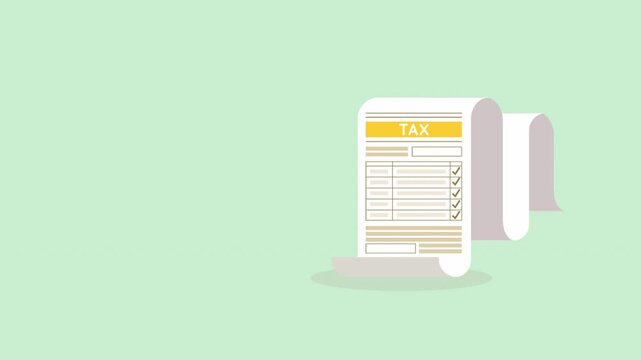 Concept tax payment
