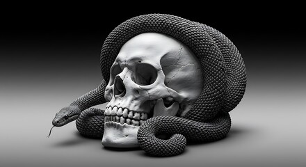 Serpentine Embrace of Mortality