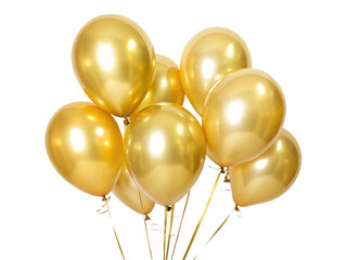 golden party balloons © abbhai