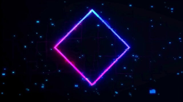 abstract glowing background