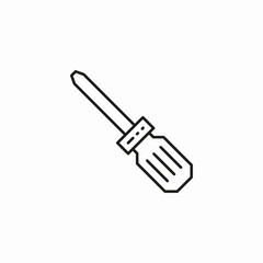 pointed tip handle icon sign vector