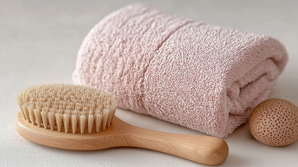 Close-up of two mascara tubes, one black and one brown, on a pastel purple backdrop with geometric accents.