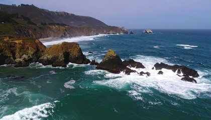 Fototapeta premium Dramatic Pacific Coastline