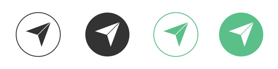 send Message icon for design and web.