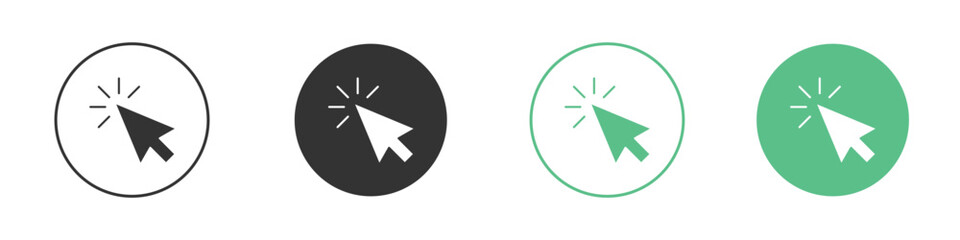 Mouse pointer icon for design and web.