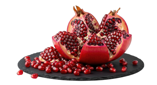red pomegranate juicy seeds, antioxidant powerhouse, culinary delight