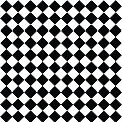 Seamless harlequin pattern with diamonds on a white background. Diamond checkerboard, chessboard seamless Repeat seamless pattern design for fabric printing or background. eps 10