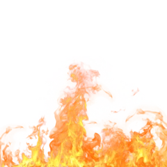 Fototapeten Feuer & Flamme fire flames frame background  © Sergio