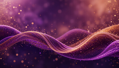 Fototapeta premium abstract fractal background,abstract wavy purple background