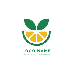Lemon logo, eco logo
