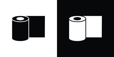 Bandage roll icon symbol logo. Graphic template.