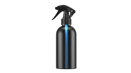Sleek Black Spray Bottle: Perfect for Cleaning, Plants, or DIY Projects