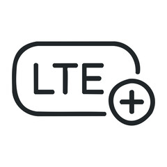 Obraz premium Exploring high-speed lte technology innovations global tech hub infographic digital landscape overhead view connectivity concept. Outline vector illustration