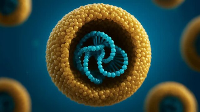 New drug research explores microscopic molecular structures with detailed 3D models revealing complex biological interactions and science behind