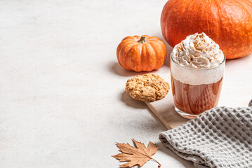 Pumpkin Spice Latte, autumn coffee drink