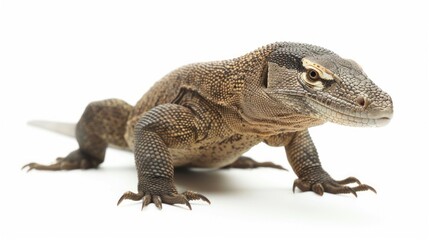 Obraz premium Komodo dragon profile