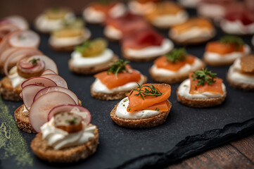 Savory Bites: A Delicious Platter of Gourmet Food