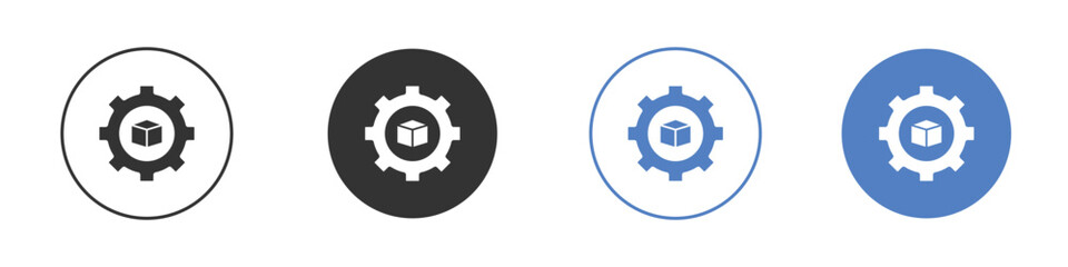 Product development icon simple minimalist Vector EPS