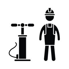 Heavy lifting Vector Icon which can easily modify or edit