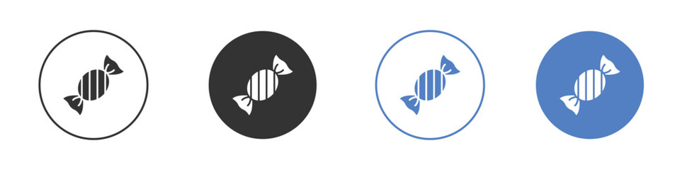 Candy icon simple minimalist Vector EPS