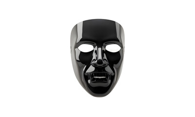 Black Mask Face Halloween Costume Party