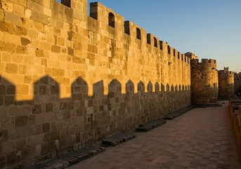 Fototapeta premium Golden Hour Bastion