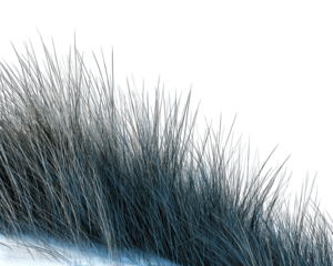 Abstract 3D Rendering of Gray Blue Spiked Texture