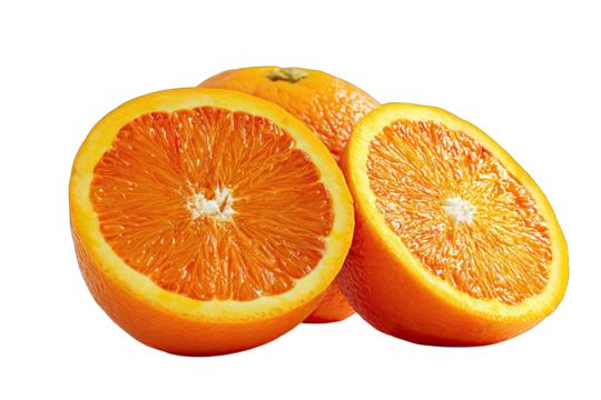 orange citrus fruit isolated on white background vitamin C concept