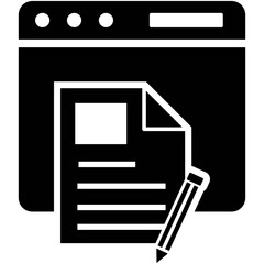 document icon vector illustration