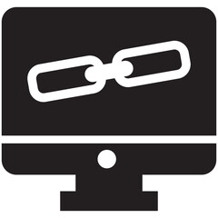 Computer icon with key