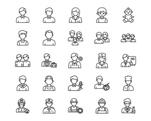 Humans Vector Icons