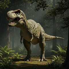 Fototapeta premium AI Generated Dinosaur