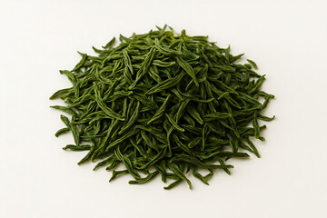 green tea leaves
