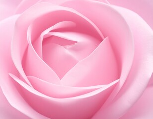 Rose Pink Gradient Texture Background Soft, Delicate, and Dreamy Hues with a Single Rose Flower
