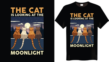 Cat T shirt Design