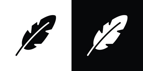 Feather icon graphic doodle designs collection © Witty