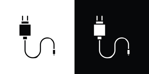 Charger icon graphic doodle designs collection