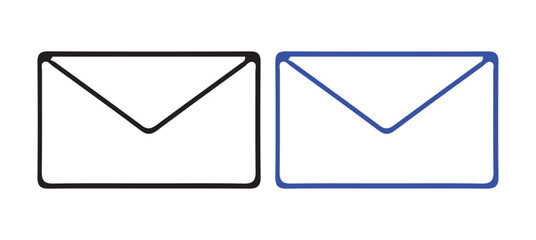 Vector Graphics of Email Envelopes for Technology Projects